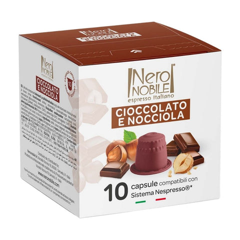 Cioccolato e Nocciola 10 caps - Nero Nobile
