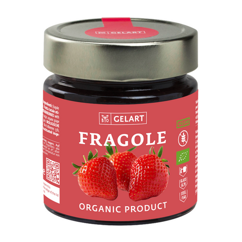 Organic Strawberry Jam 300g - BioGelart