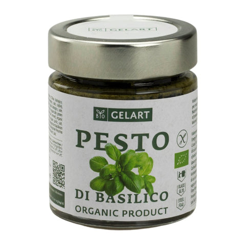 Organic Basil Pesto 130g - Biogelart