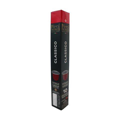 EM Classico Aluminum Coffee Capsules 10caps - Nero Nobile