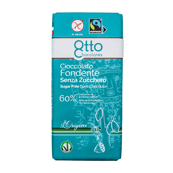 Otto Sugar Free Dark Chocolate 60% 100g - Icam - Euromercato