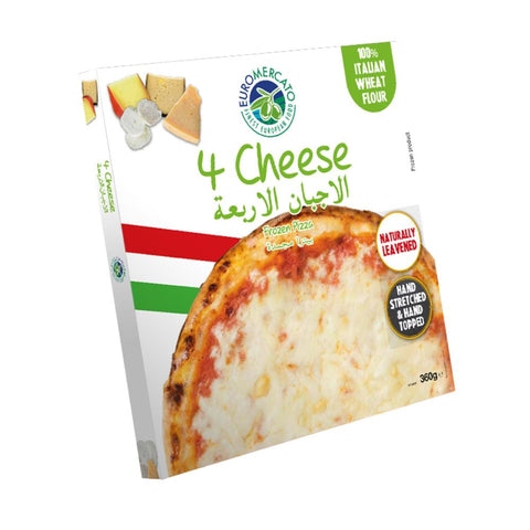 4 Cheese Pizza 360g - Euromercato