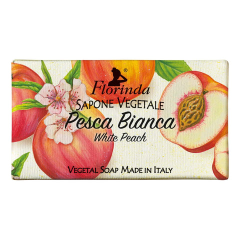 White Peach Bar Soap 100g